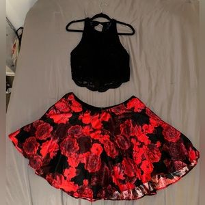 Prom Dress Two Piece